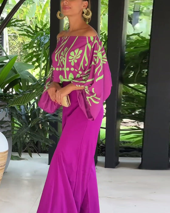 Chemisier élégant à une épaule pour femme