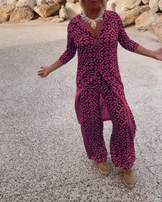 Ensemble de boutons de revers imprimés vintage