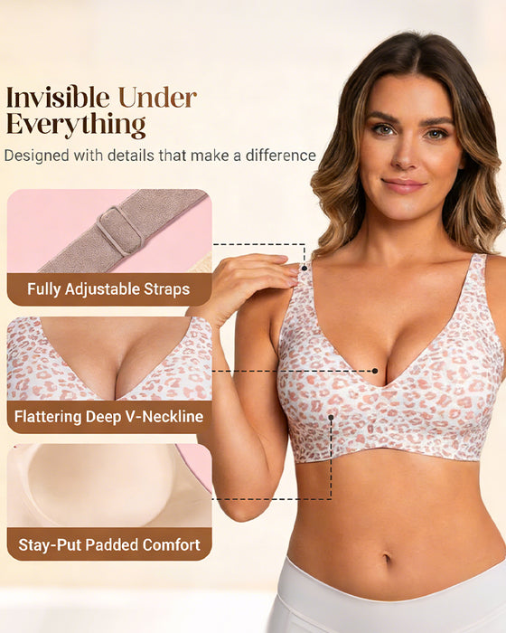 Soutien-Gorge Push-Up Sans Couture Et Sans Armature Confortable