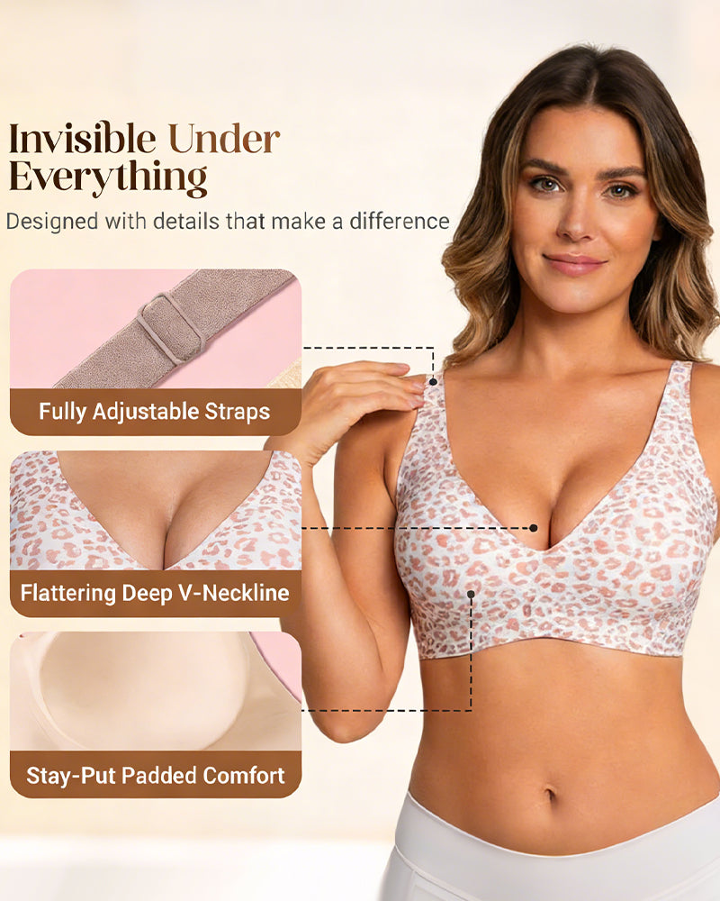 Soutien-Gorge Push-Up Sans Couture Et Sans Armature Confortable