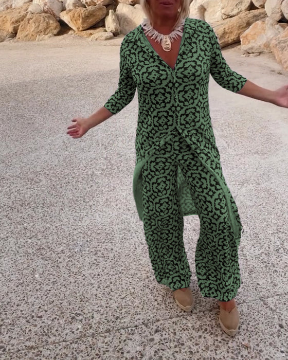 Ensemble de boutons de revers imprimés vintage