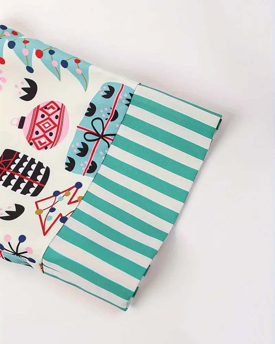 Ensemble deux pièces décontracté imprimé pour la maison