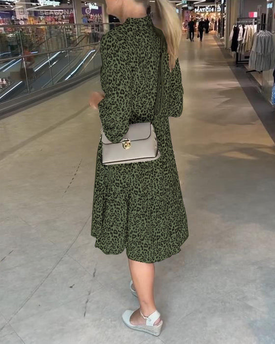 Robe Imprimé Léopard