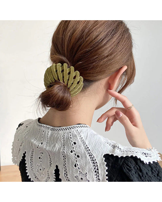 Chouchou nid de velours