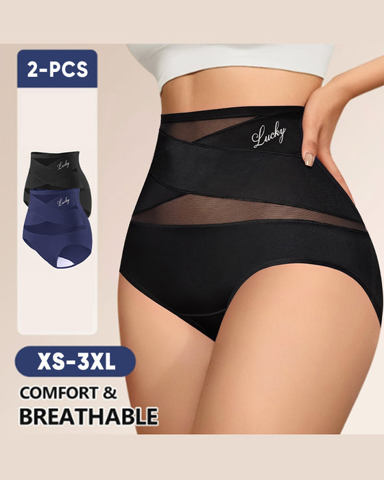 Sous-Vêtements Femme Taille Haute Sans Couture Contrôle Du Ventre Rehausse Fessier