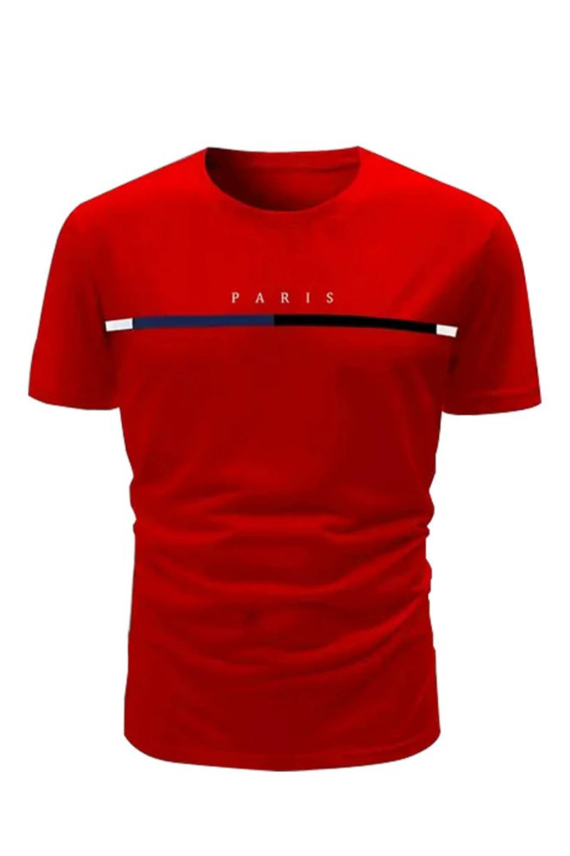 T-Shirt Séchage Rapide Encolure Ronde Manche Courte
