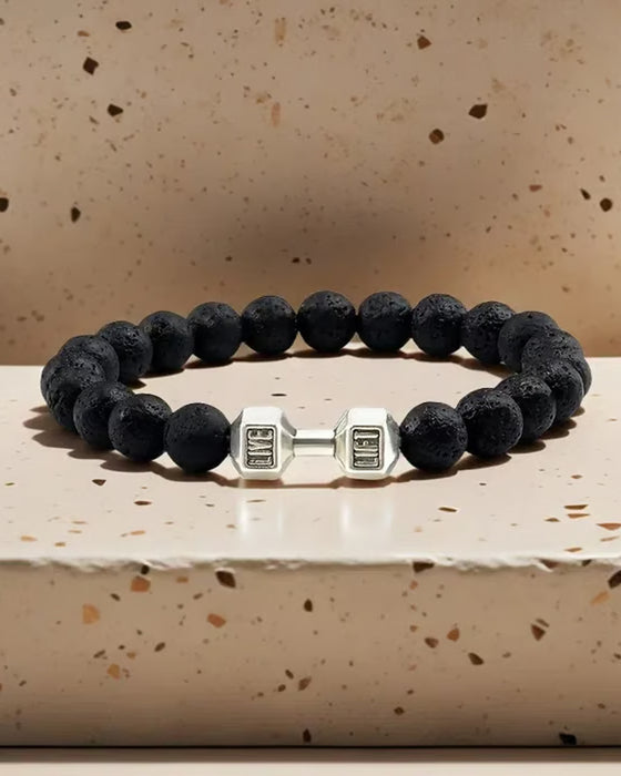 Bracelet Haltère Fitness