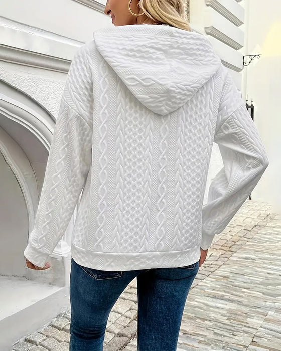 Sweat À Capuche Avec Cordon