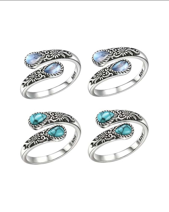 Bague Motif Marguerite