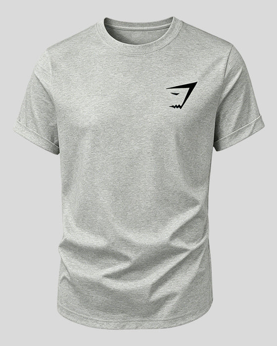 T-Shirt Homme, Col Rond, Manches Courtes