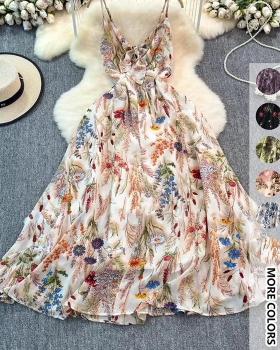 Robe Décontractée Camisole Maxi