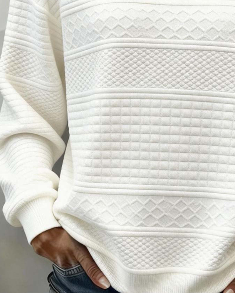 Sweat Twist Col Rond