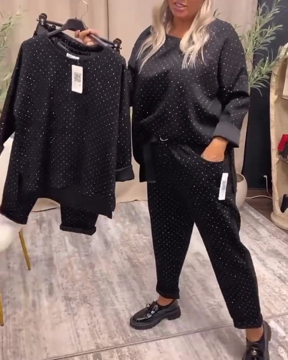 Costume Col Rond Tempérament Loisirs