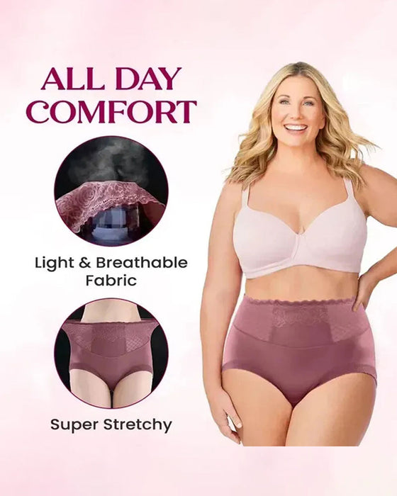 ✨ Culotte Taille Haute Effet Push-Up, Confort Soyeux