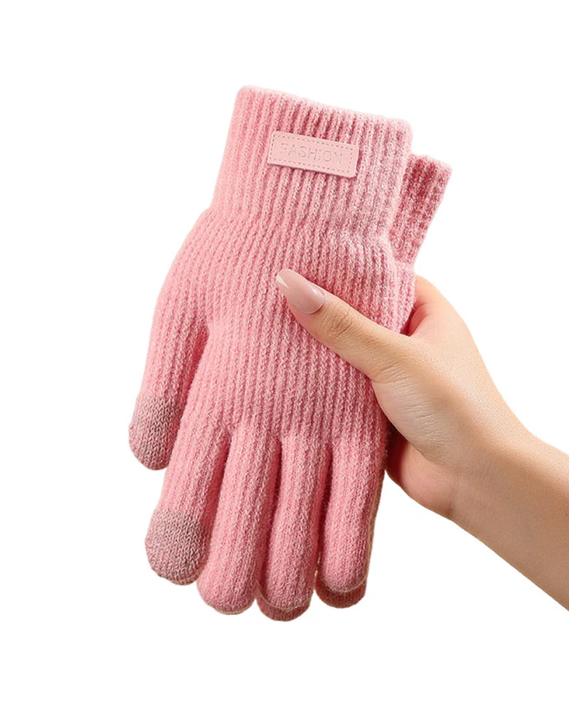 Gants Thermiques Tricot Tactile Chaud