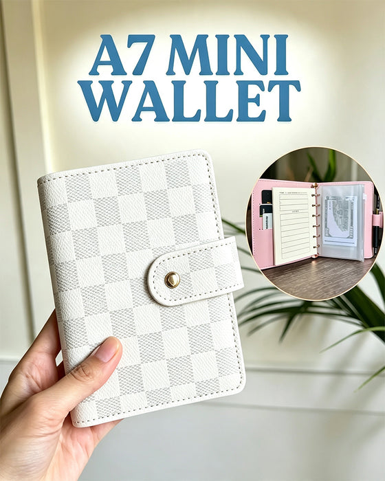 Cahier Damier Planificateur Rechargeable
