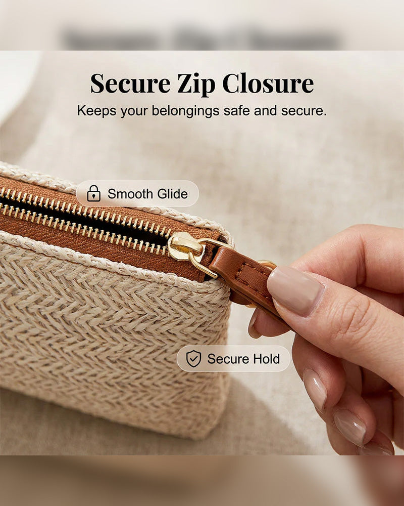 Pochette Bandoulière – Légère, Polyvalente, Accents Métalliques ✨