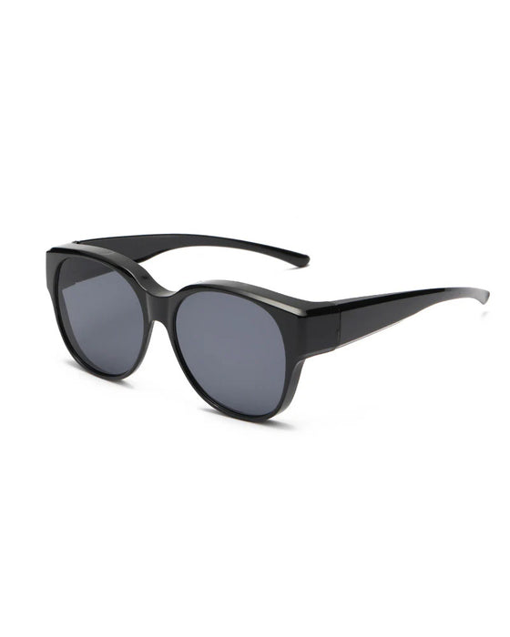 Lunettes De Soleil Rondes Tendance À Protection Uv400 Polarisée