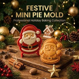 Collection De Moules À Mini Tartes De Noël