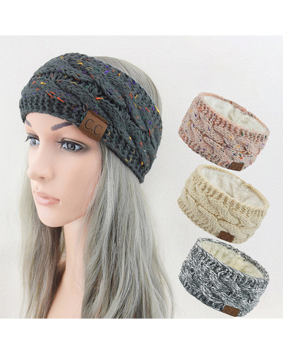 Bandeau En Tricot Polaire Pour Automne Et Hiver