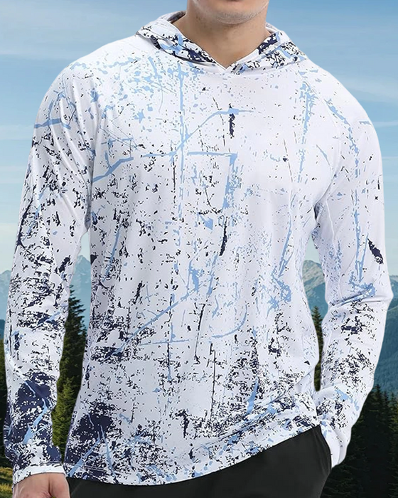 Haut Homme Manches Longues Imprimé