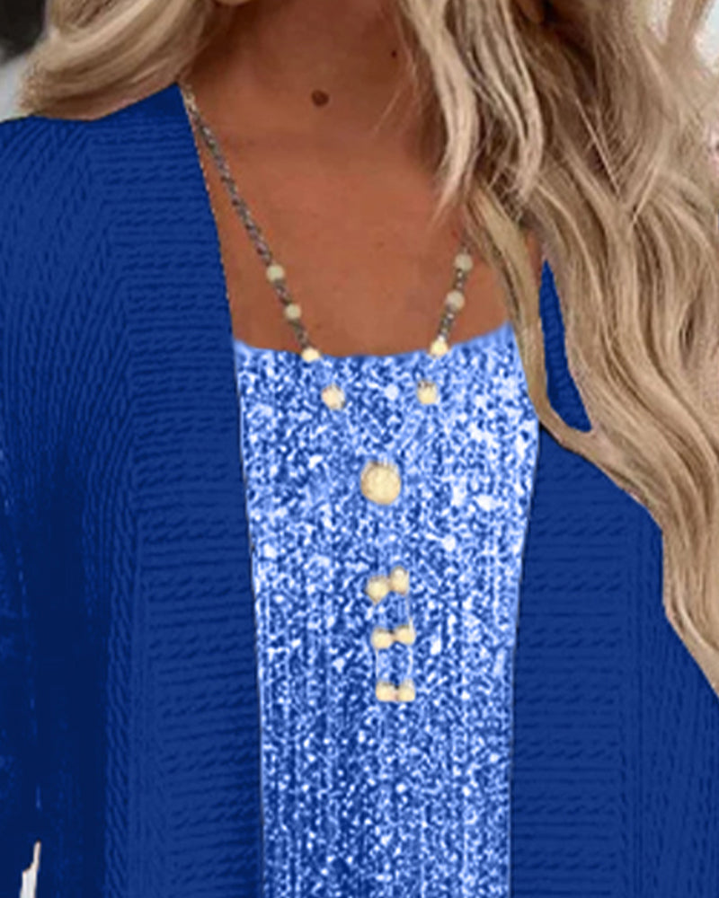 Haut De Mode Effet Deux Pièces