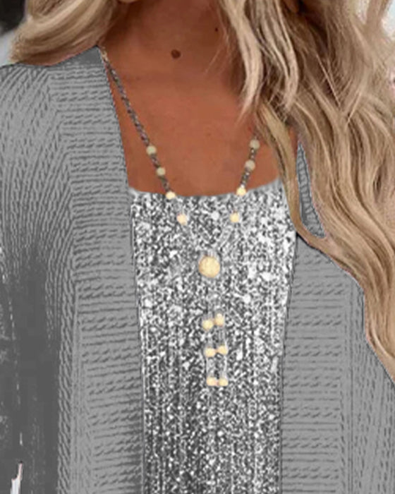 Haut De Mode Effet Deux Pièces