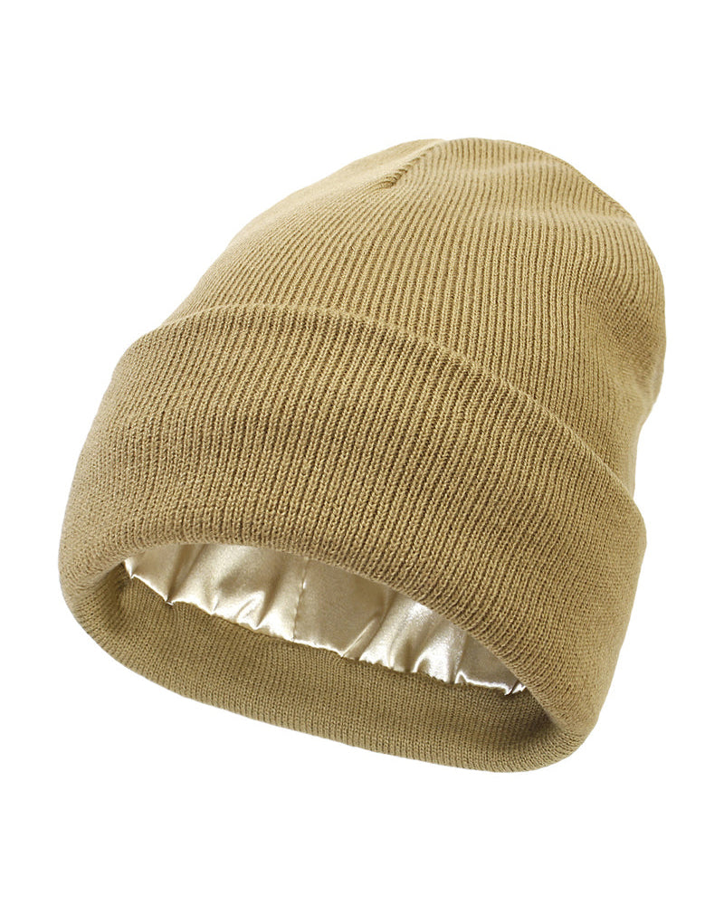 Bonnet Uni Tissé
