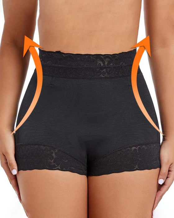 Short Femme Dentelle Taille Haute Shapewear