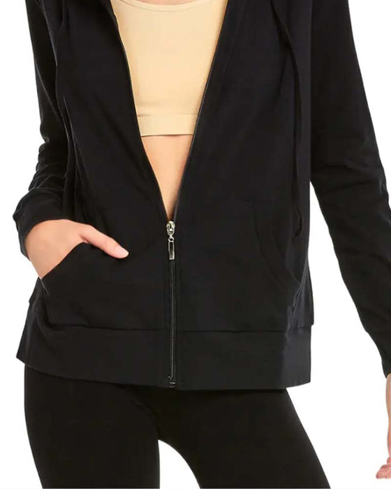 Manteau Fermeture Éclair Cordon Capuche