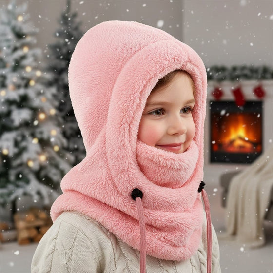 Cagoule D'hiver Polaire 3-En-1 Pour Enfants