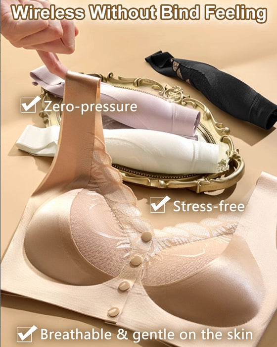 Soutien-gorge Fermeture Devant Satin Dentelle