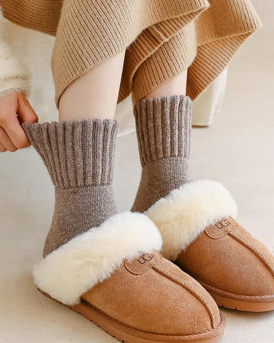 Chaussettes De Bottes En Laine Mérinos Pour Femme