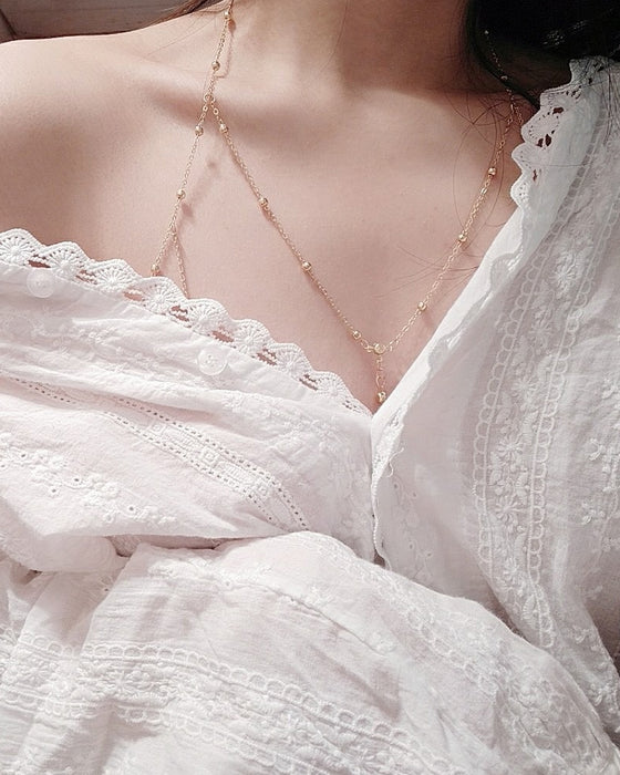 Collier Luxe Léger Clavicule