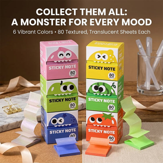 Notes adhésives Pop-up Monster