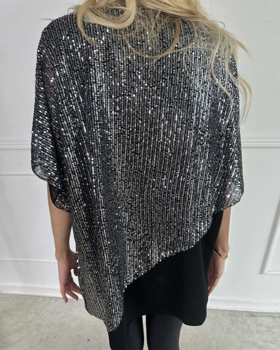 Blouses Tendance À Manches Chauve-Souris