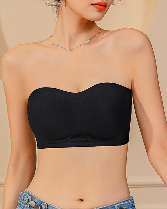 Soutien-Gorge Bandeau Uni Confortable