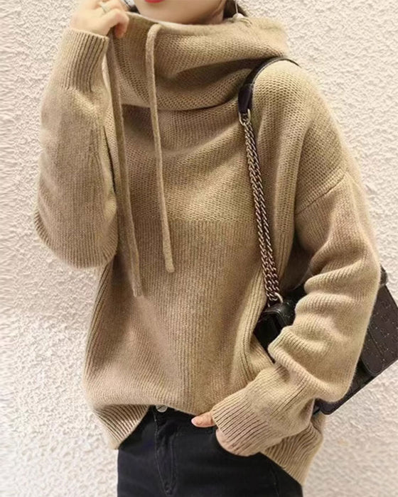 Pull Col Cowl Manches Longues