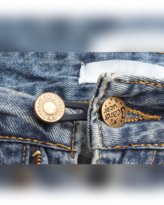 Bouton De Rallonge De Taille À Ressort En Métal Pour Jean