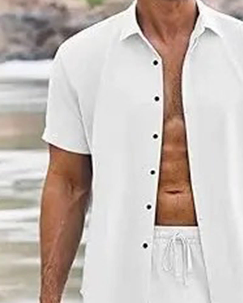 Ensemble De Chemise – Polo Homme Manches Courtes