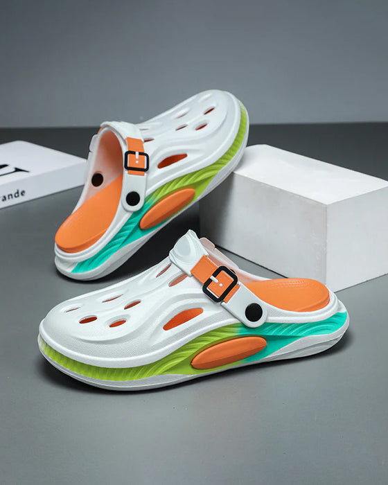 Sandales Femme/Homme Été Semelle Épaisse Antidérapantes Décontractées