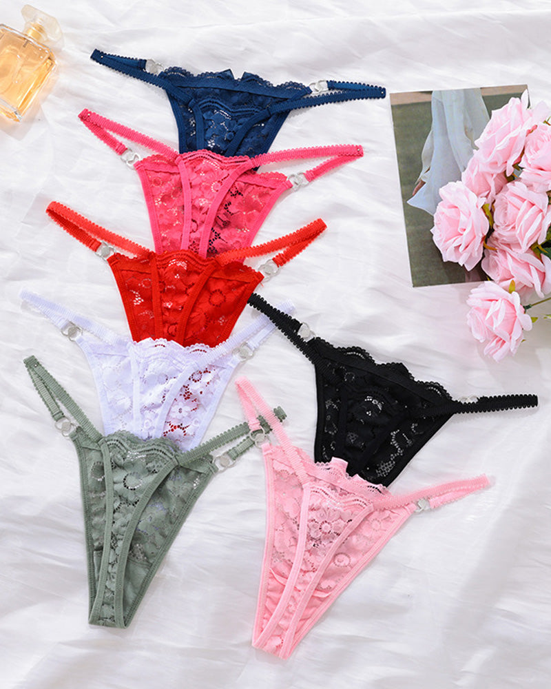 String Sexy Noeud Dentelle G-String