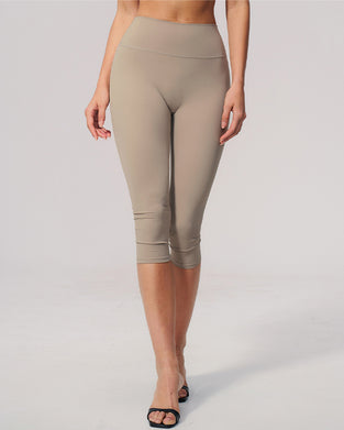 Leggings Yoga Taille Haute Mi-Longue