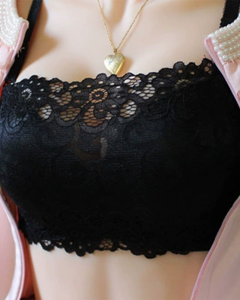 Soutien-Gorge Un Uni Sans Bretelles
