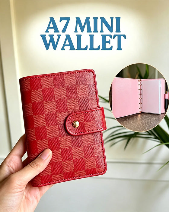 Cahier Damier Planificateur Rechargeable
