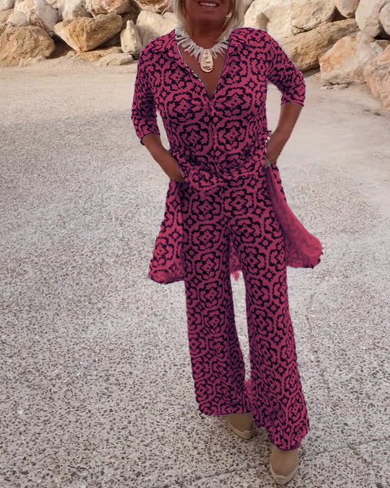 Ensemble de boutons de revers imprimés vintage