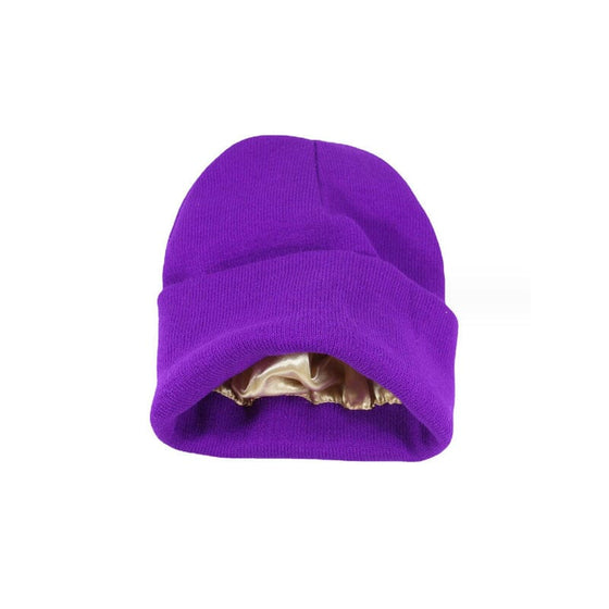 Bonnet Tricoté Protégeant Les Oreilles