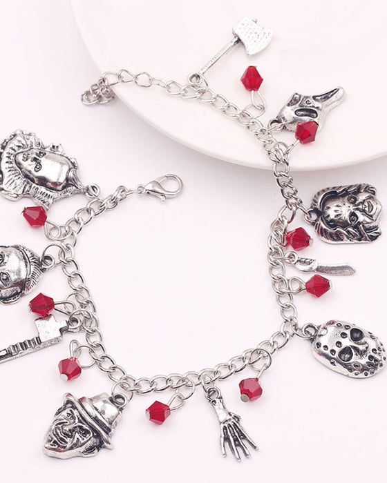 Bracelet masque Jason pour la Toussaint