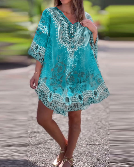 Blouse Imprimé Ethnique