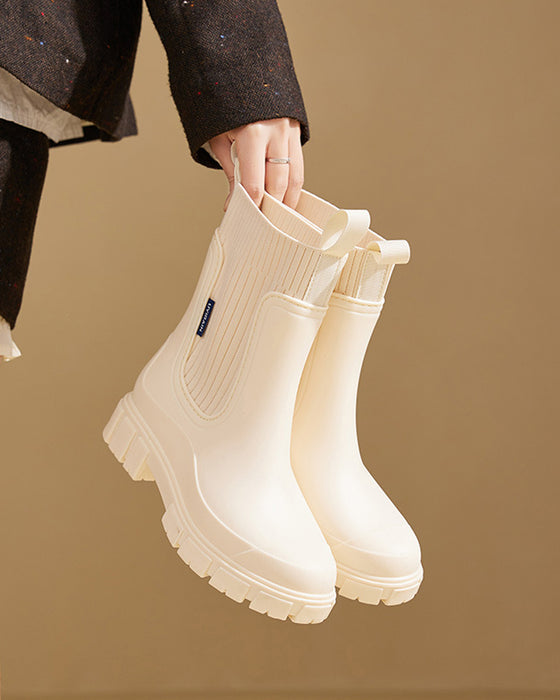 Bottes Martin imperméables et antidérapantes